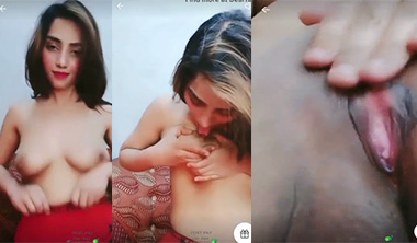 Hot Pakistani TikToker Mishoo Khalifa Viral Sexy Pussy And Boobs